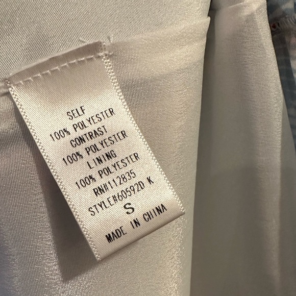 Barneys New York Blue and Orange Women's Dress - Picture 3 of 5